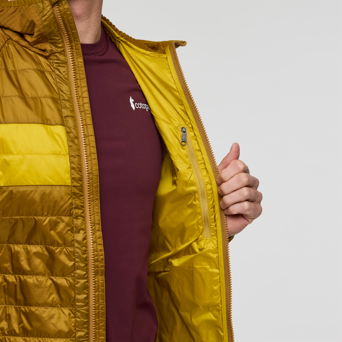 Capa Hybrid Insulated Hooded Jacket Men's - Image 5