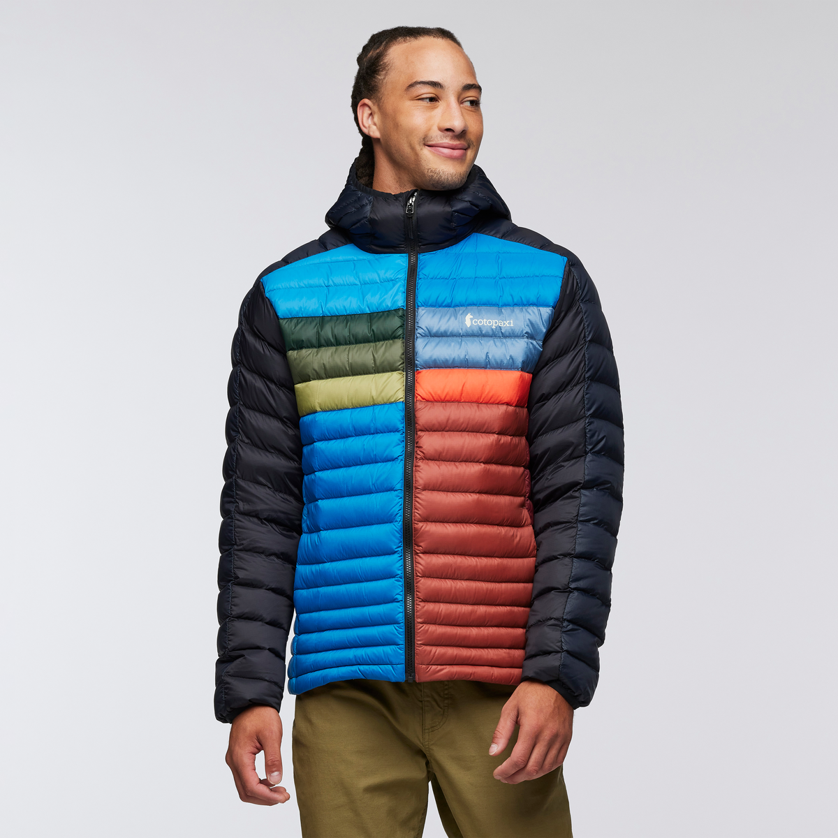 Funky Fuego Down Hooded Jacket   Men's