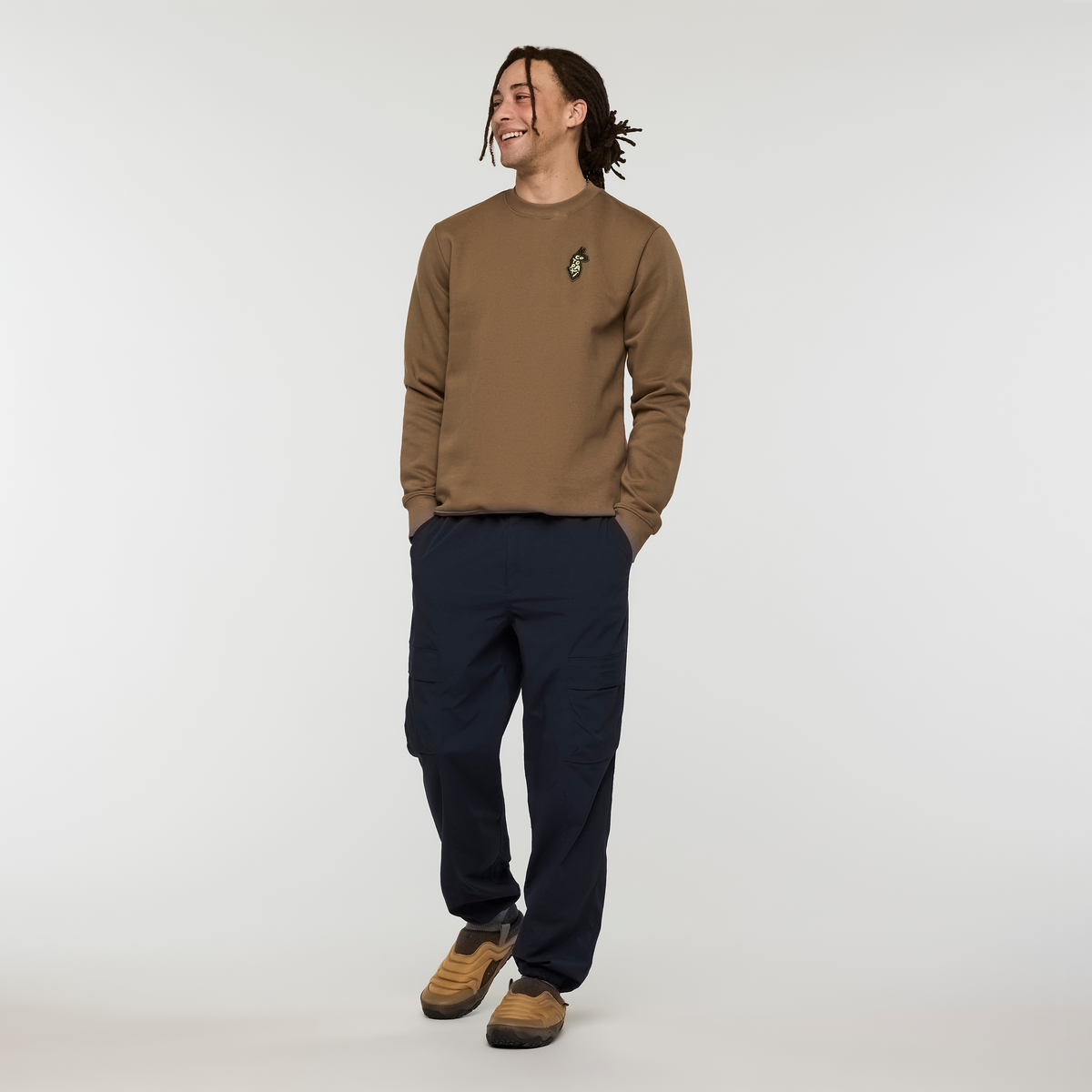 Alternative view of Lava Llama Crew Sweatshirt   Men's