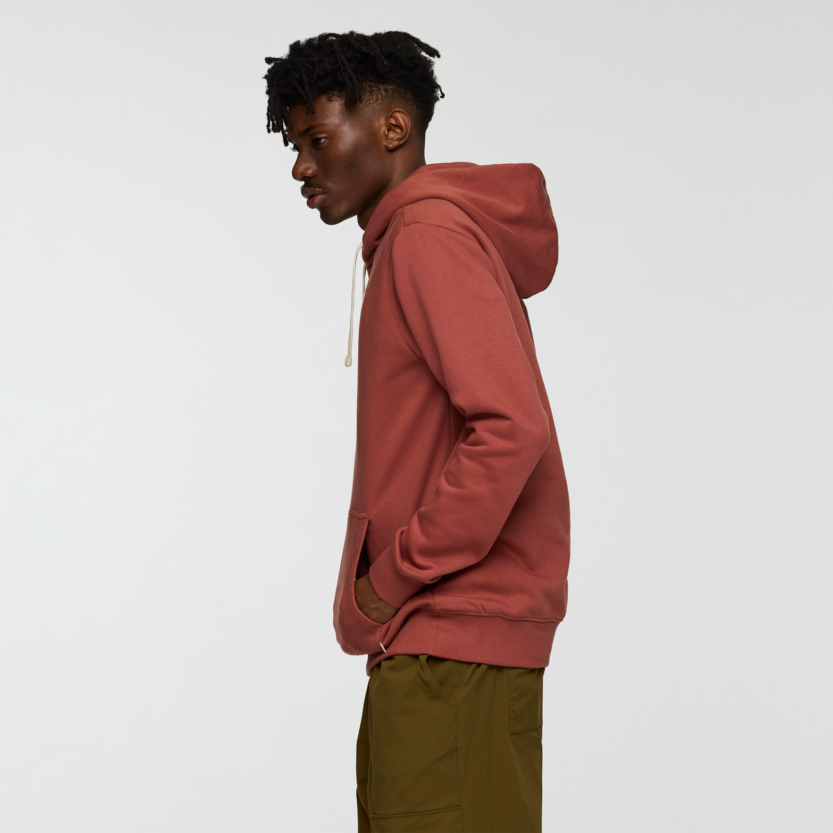 Llama Patch Pullover Hoodie Men's - Image 3