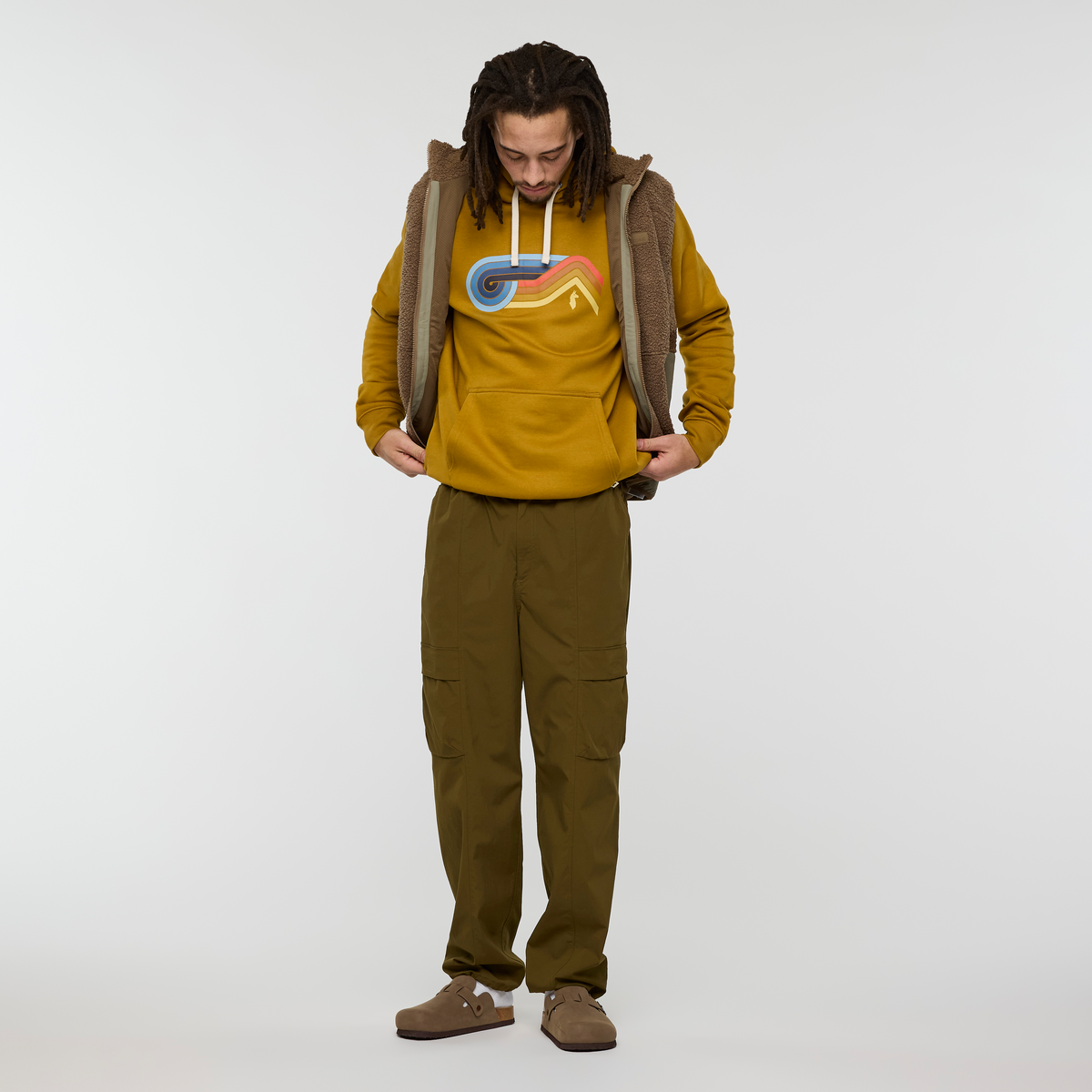 Alternative view of Melting Sunset Pullover Hoodie   Men's