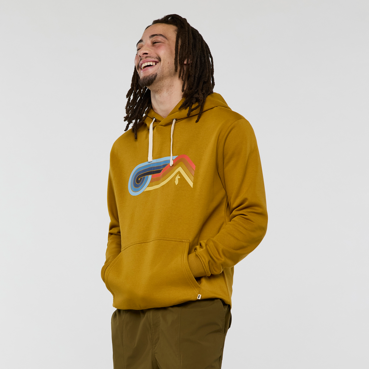 Melting Sunset Pullover Hoodie   Men's