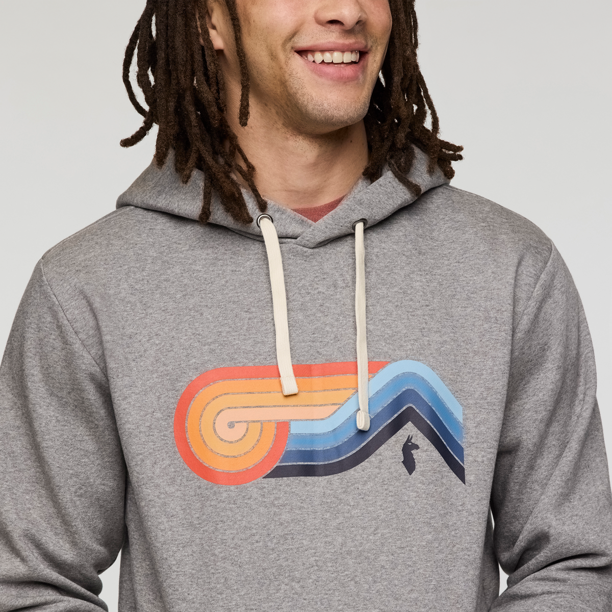 Melting Sunset Pullover Hoodie Men's - Image 5