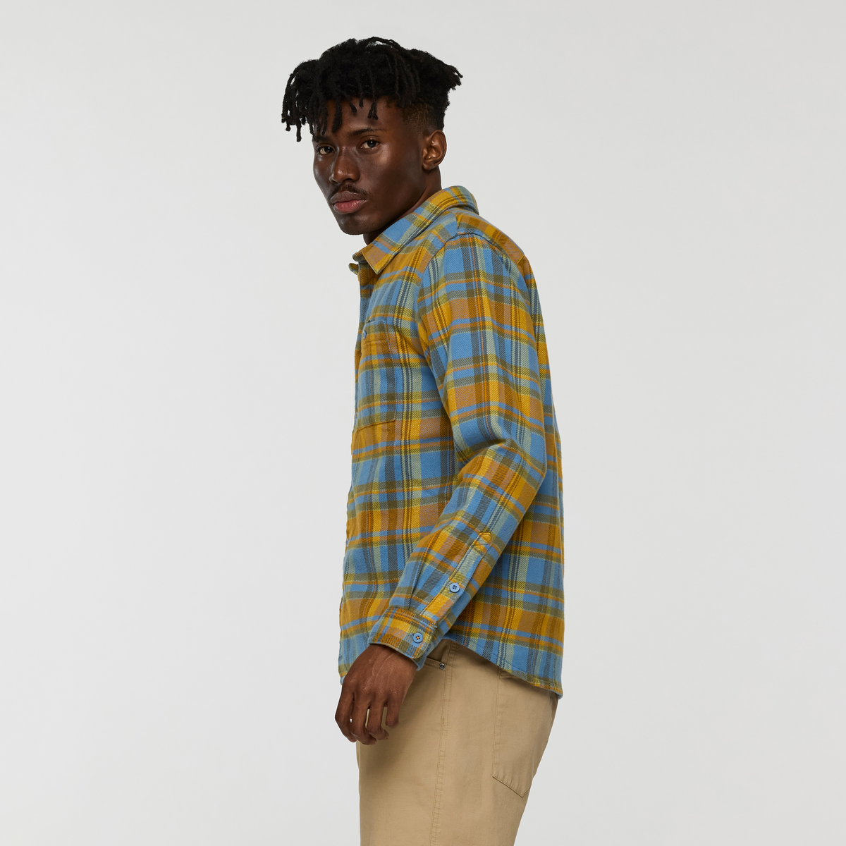 Mero Organic Flannel Shirt Men's - Image 18