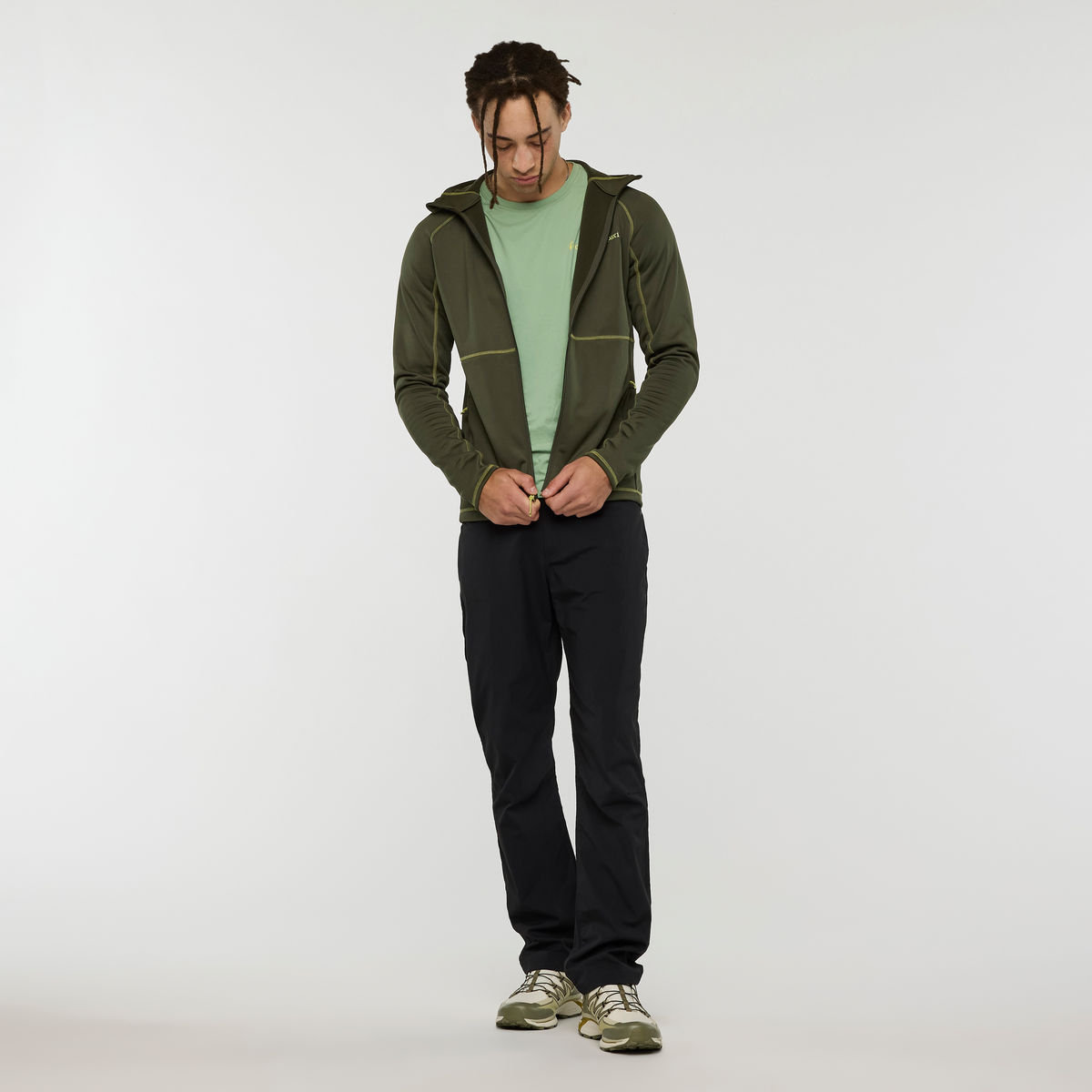 Alternative view of Tempa Fleece Hooded Jacket   Men's