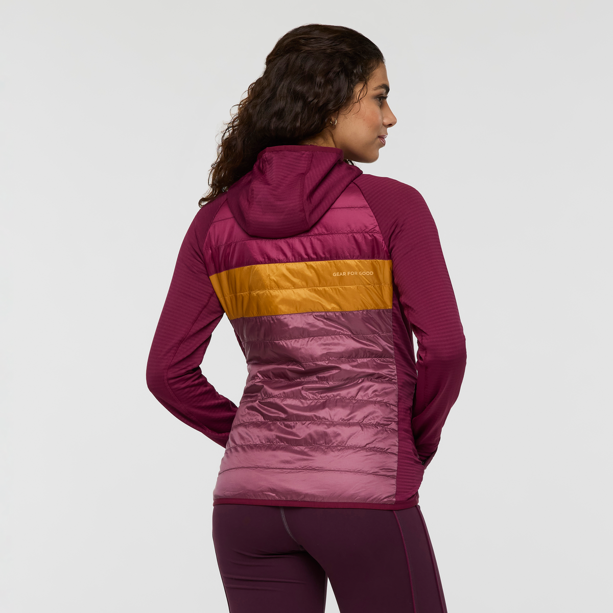 Alternative view of Capa Hybrid Insulated Hooded Jacket   Women's