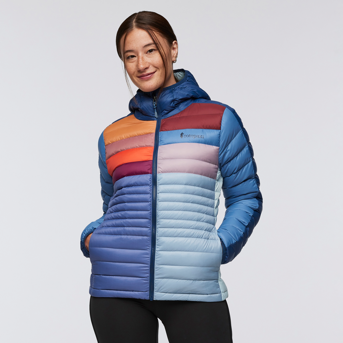 Funky Fuego Down Hooded Jacket   Women's