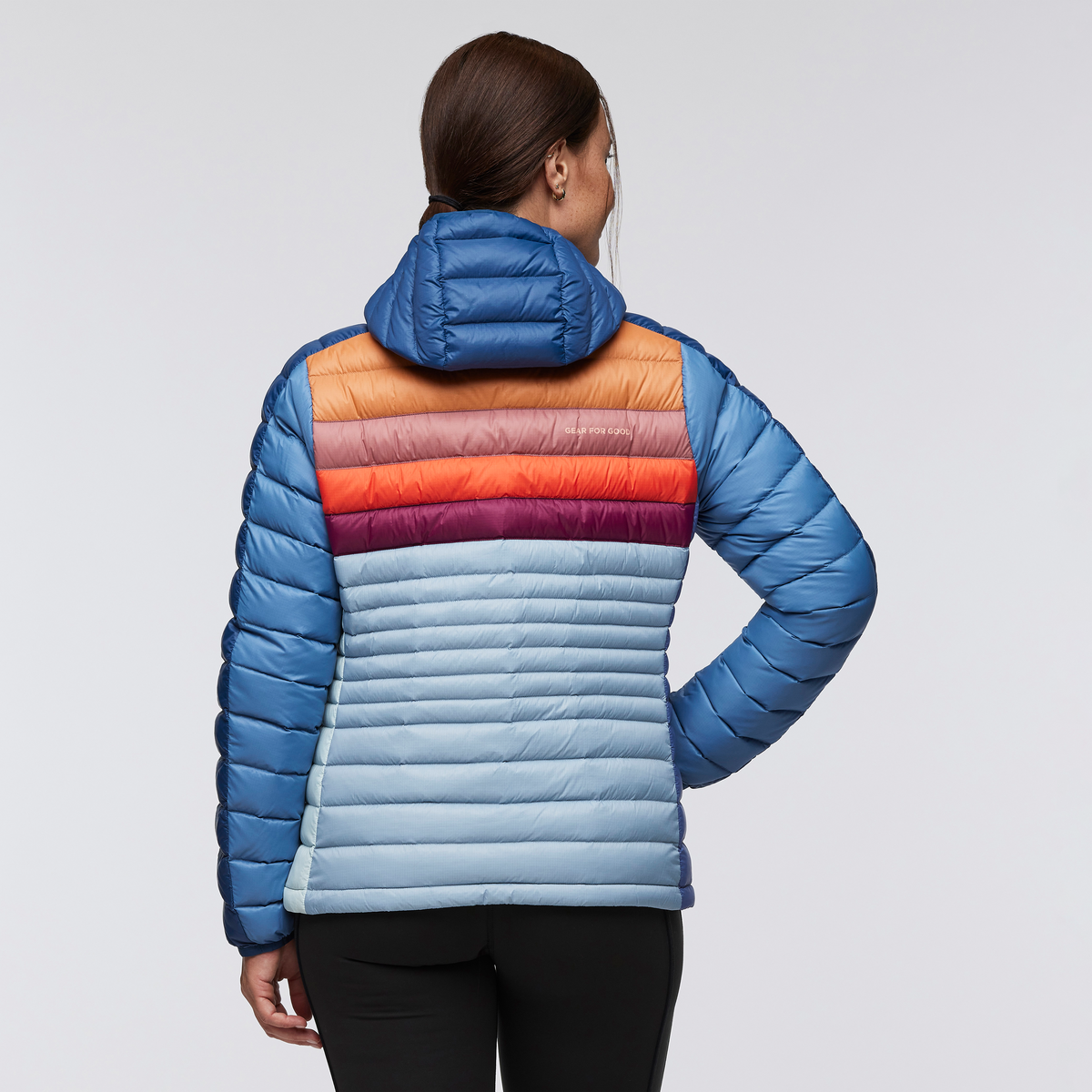 Funky Fuego Down Hooded Jacket Women's - Image 4