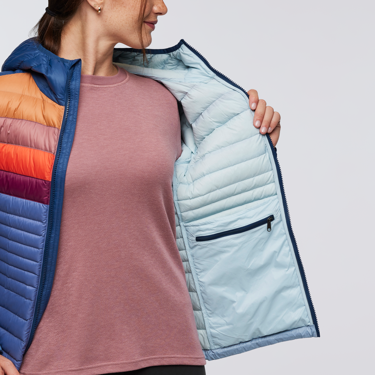 Funky Fuego Down Hooded Jacket Women's - Image 7