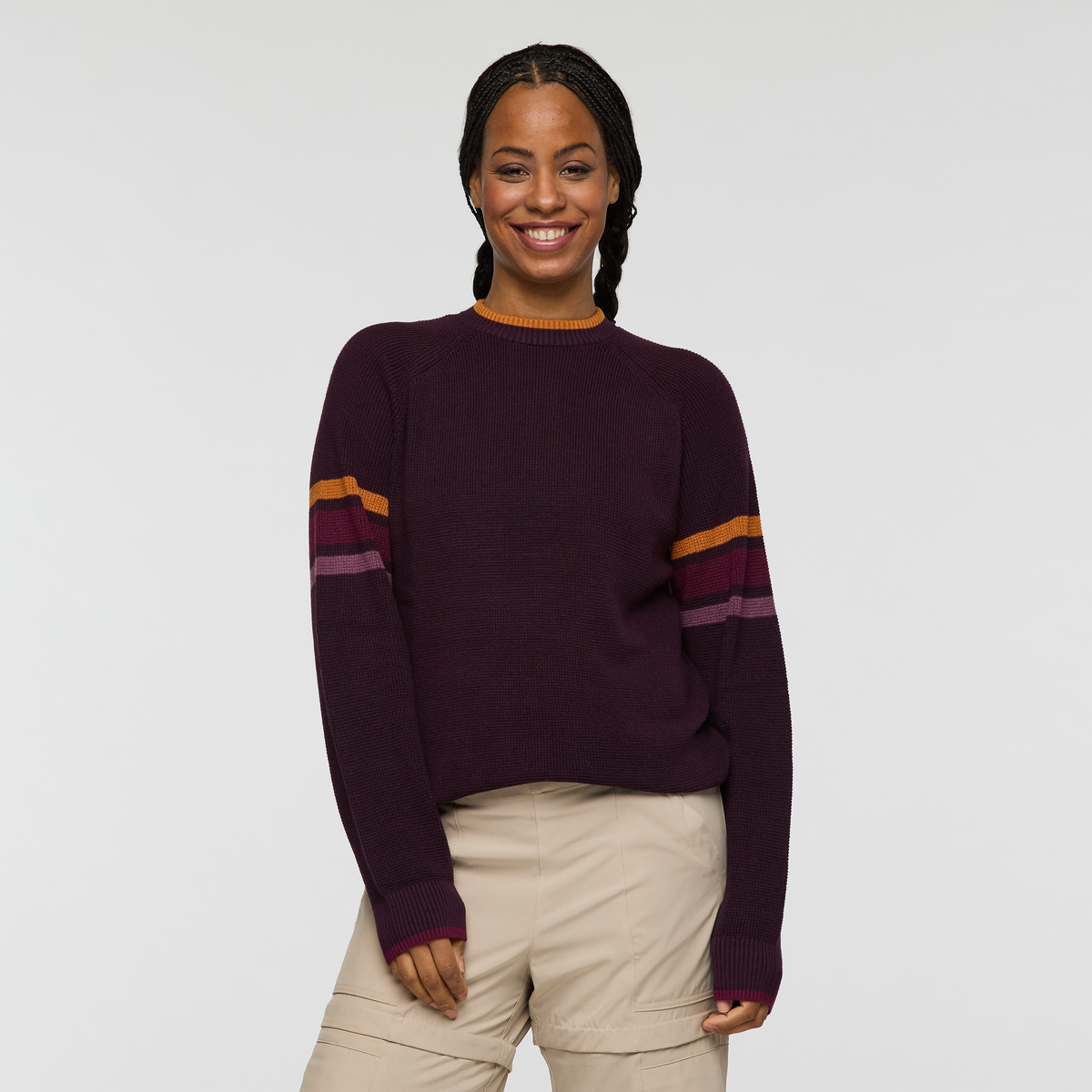 Libre Waffle Crew Sweater   Women's