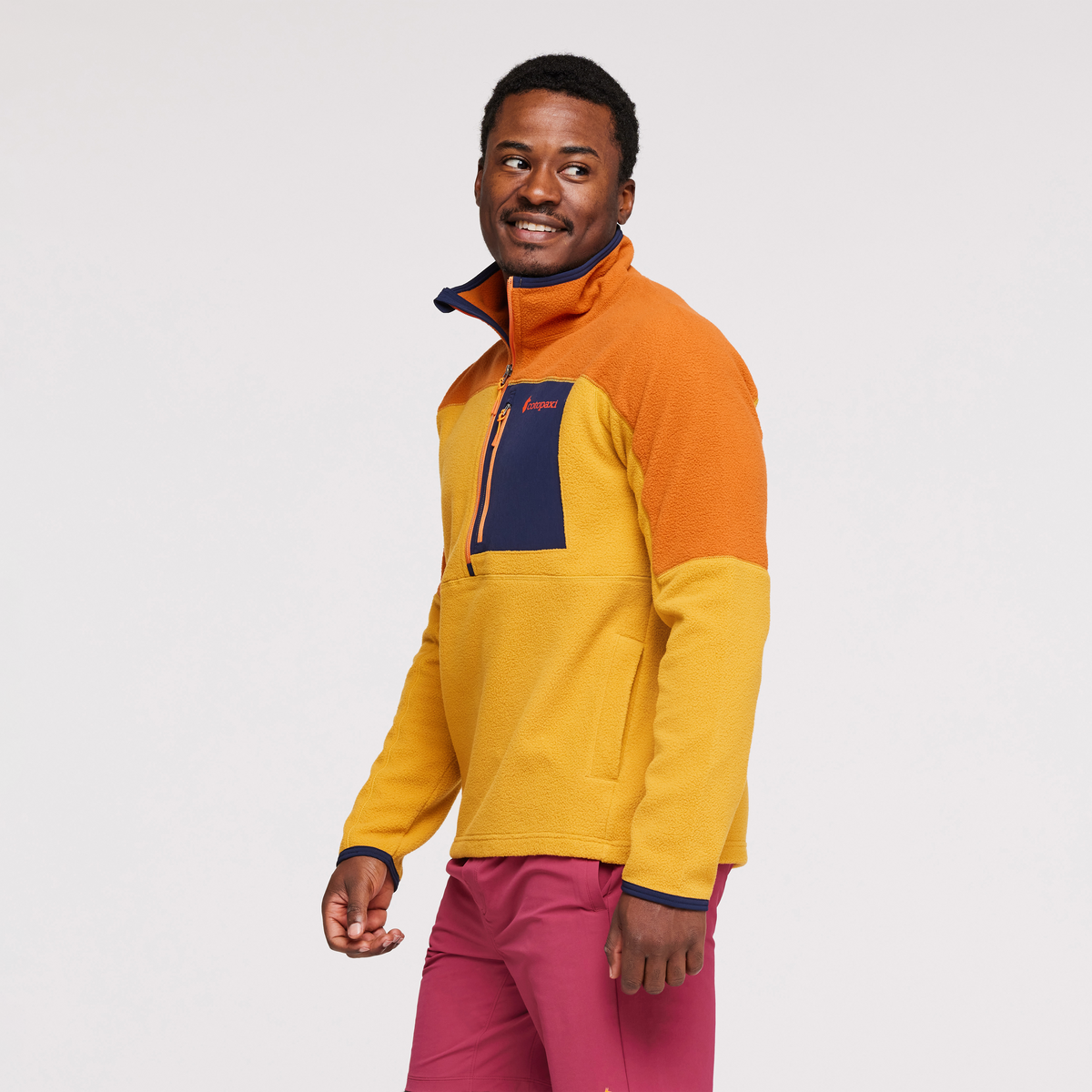 Abrazo Half Zip Fleece Jacket Men's - Image 3