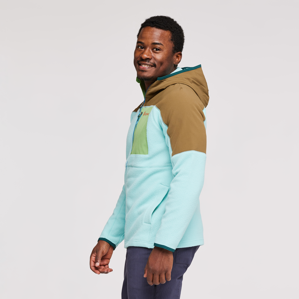 Abrazo Hooded Full Zip Fleece Jacket Men's - Image 9