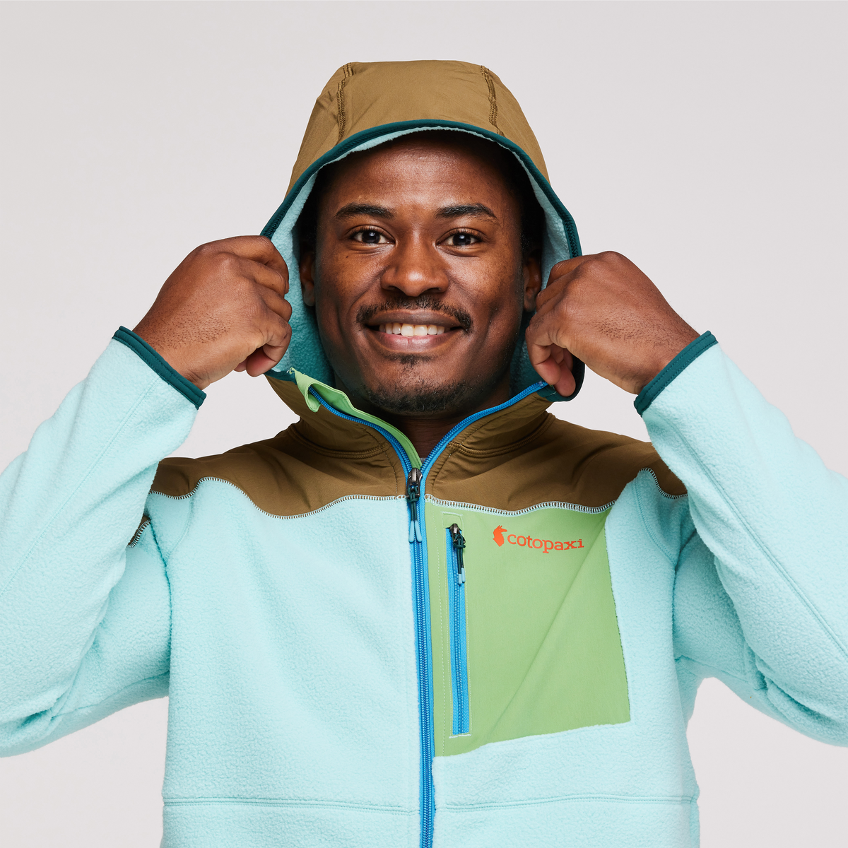 Abrazo Hooded Full Zip Fleece Jacket Men's - Image 11