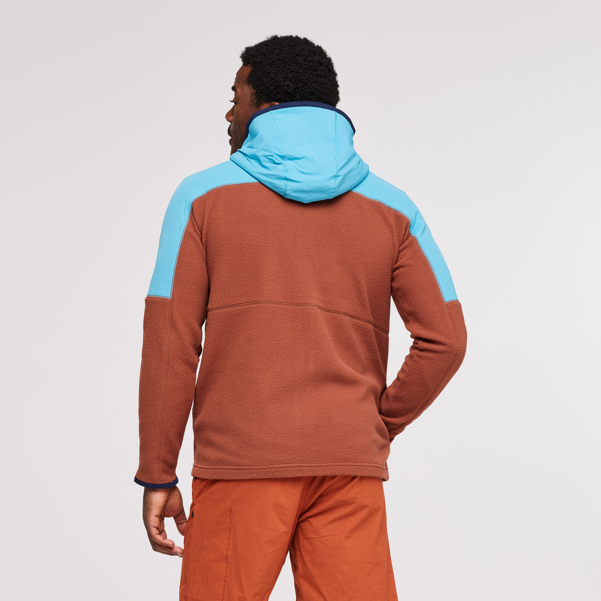 Abrazo Hooded Full Zip Fleece Jacket Men's - Image 3