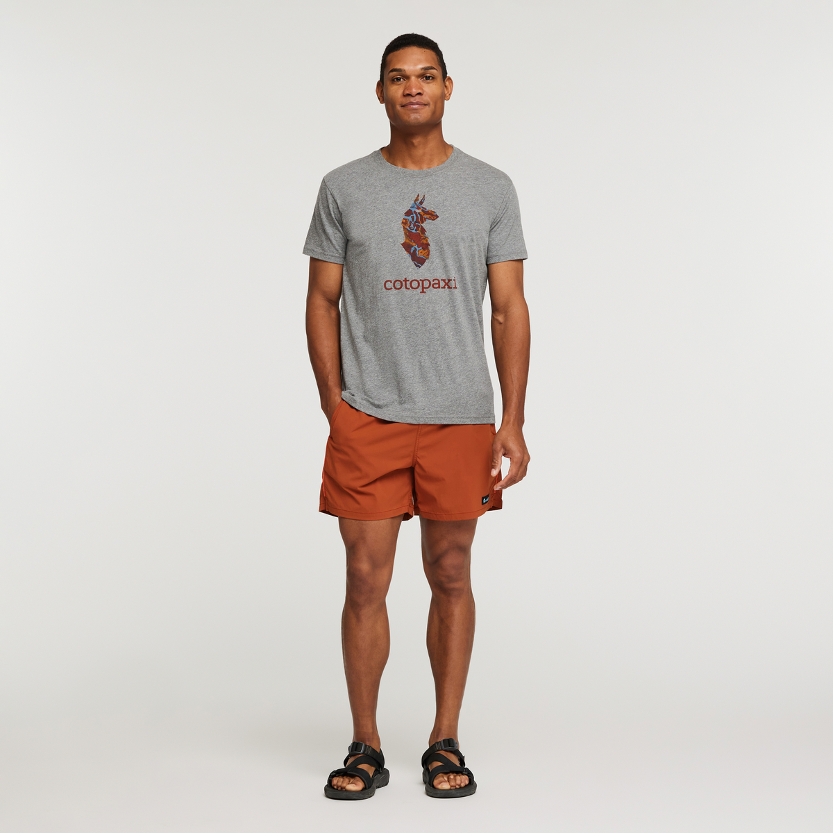 Alternative view of Altitude Llama T Shirt   Men's