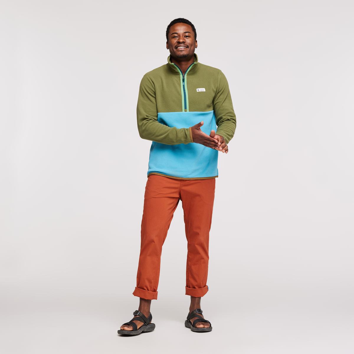 Alternative view of Amado Fleece Pullover   Men's