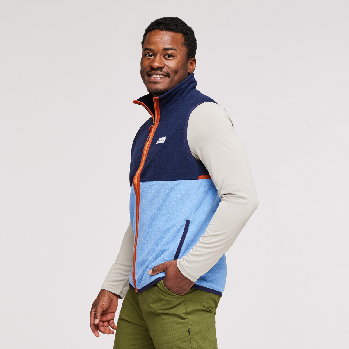 Amado Fleece Vest Men's - Image 3
