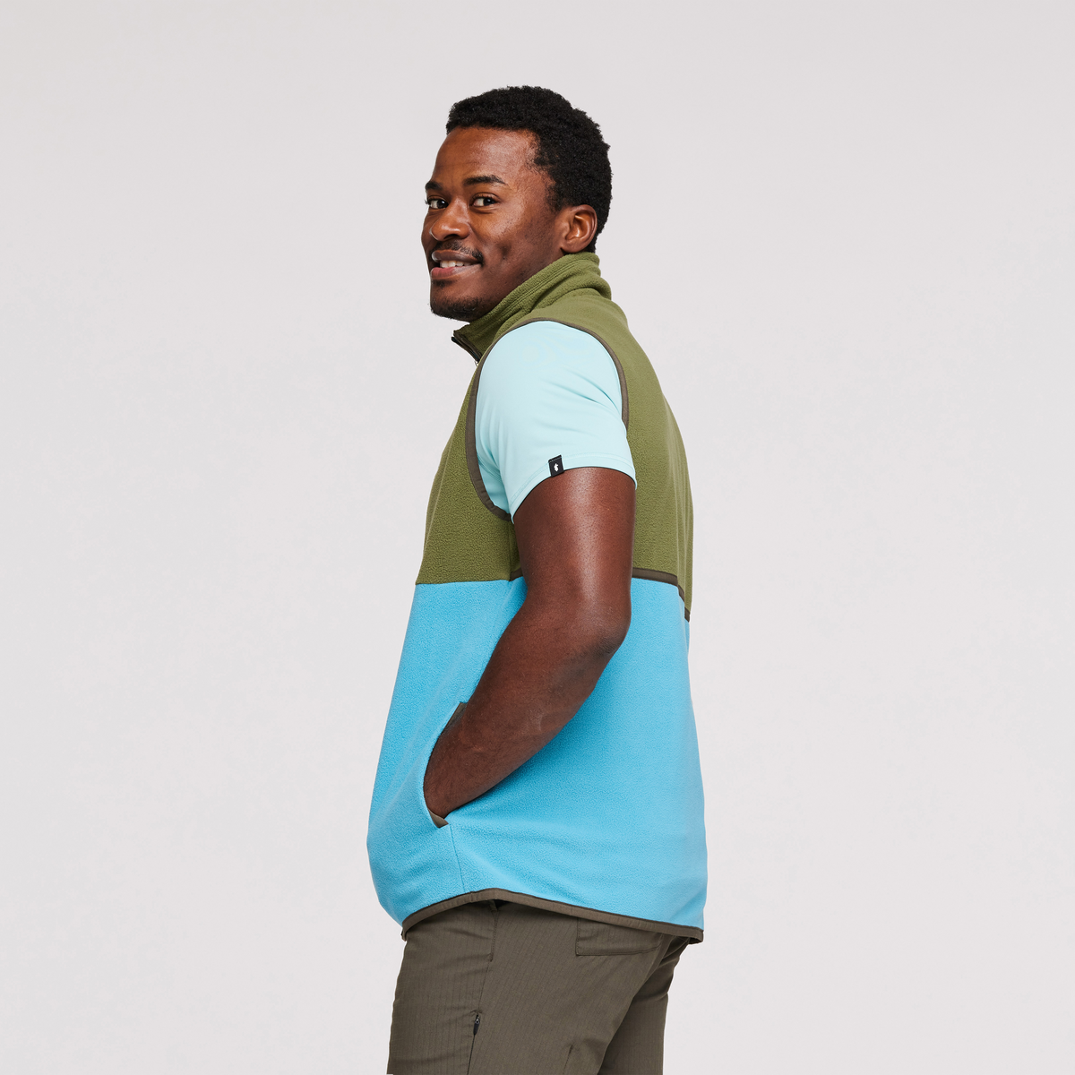 Amado Fleece Vest Men's - Image 10