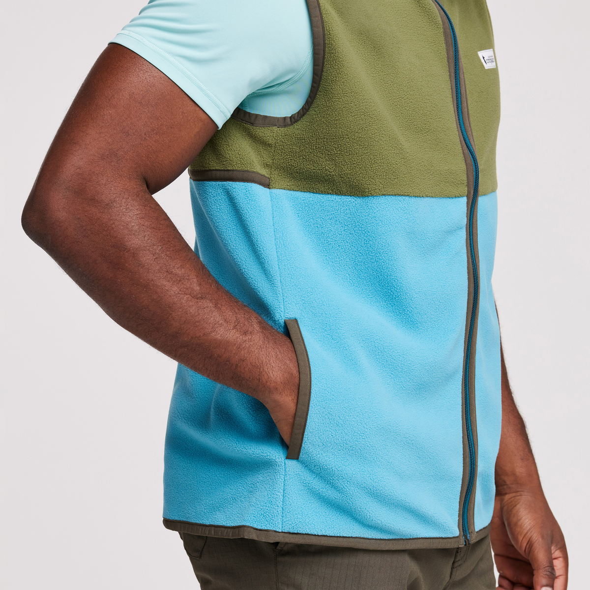 Amado Fleece Vest Men's - Image 13