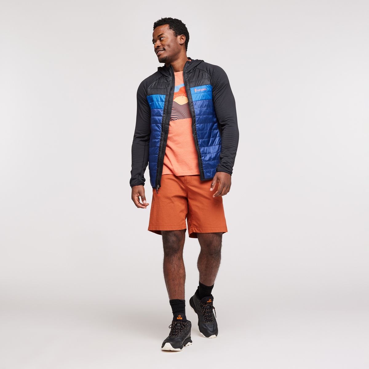 Capa Hybrid Insulated Hooded Jacket Men's - Image 2