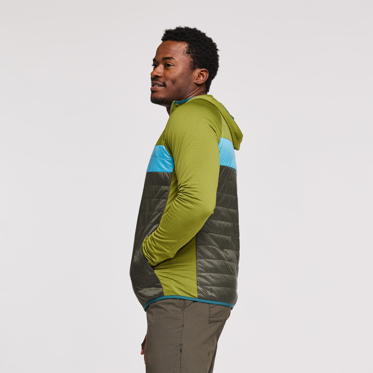 Capa Hybrid Insulated Hooded Jacket Men's - Image 12