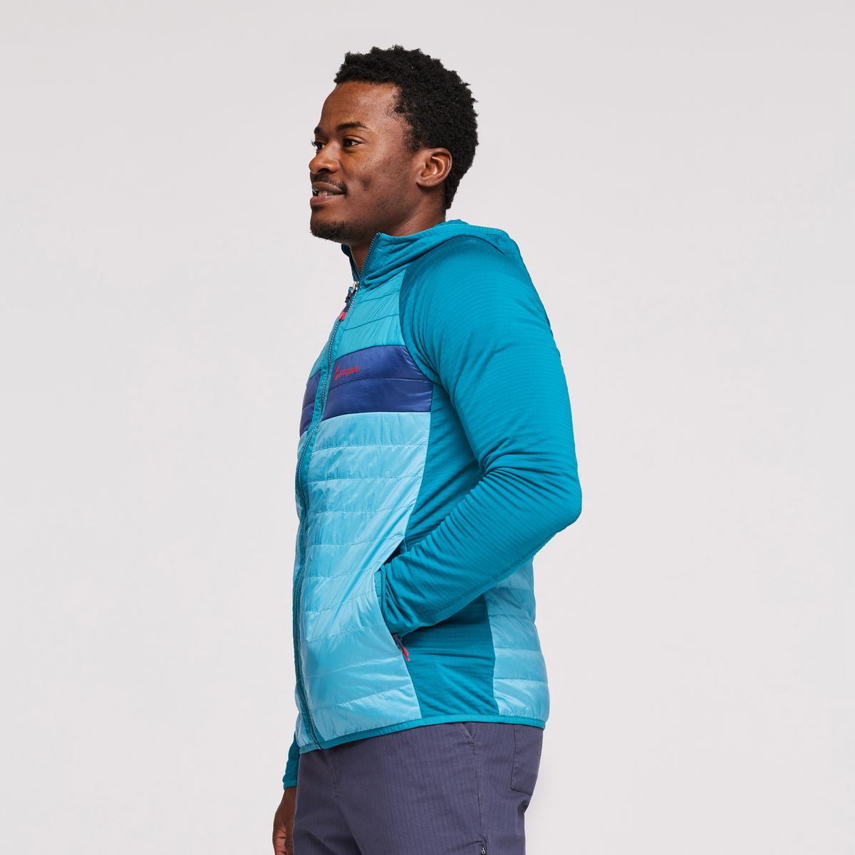 Capa Hybrid Insulated Hooded Jacket Men's - Image 3