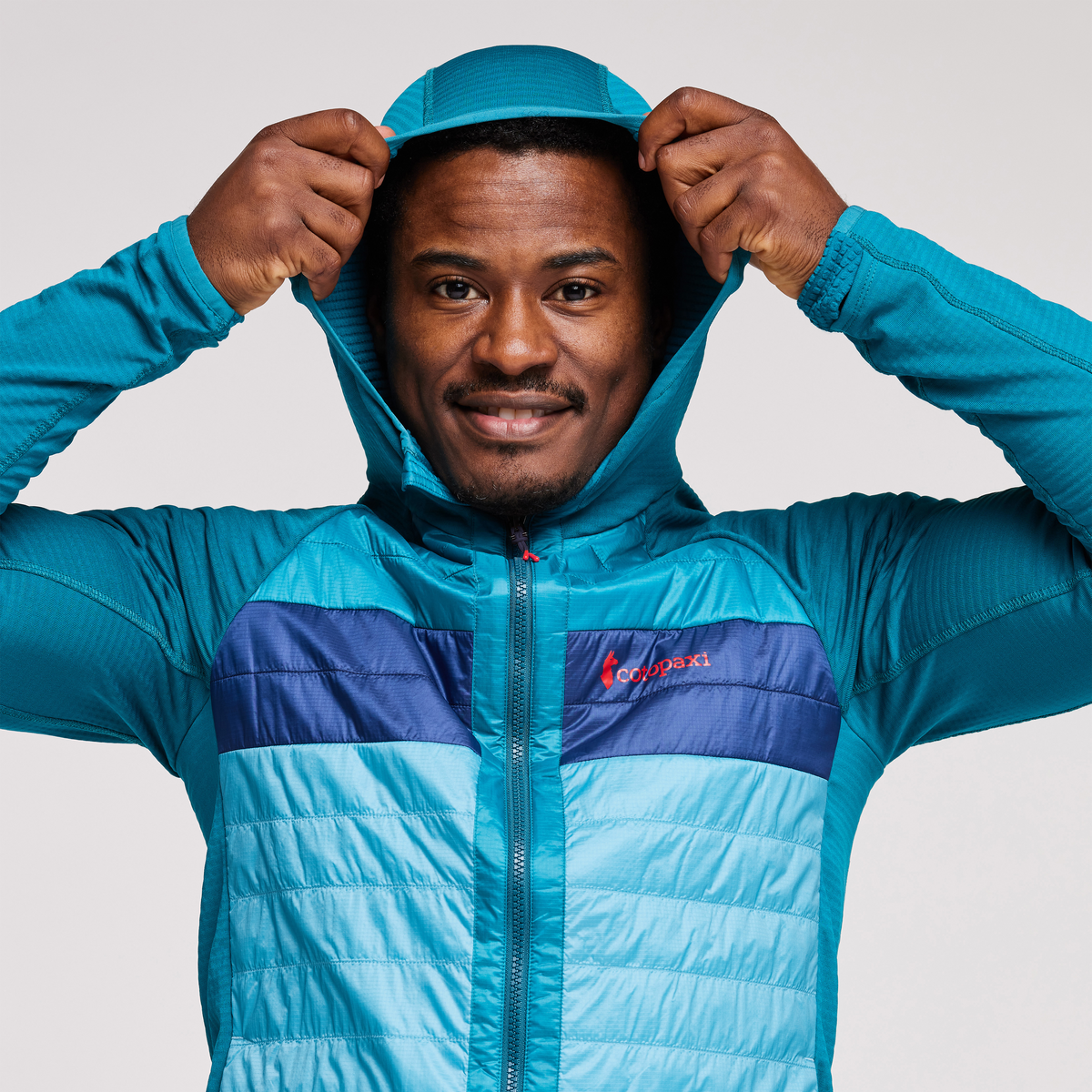 Capa Hybrid Insulated Hooded Jacket Men's - Image 5