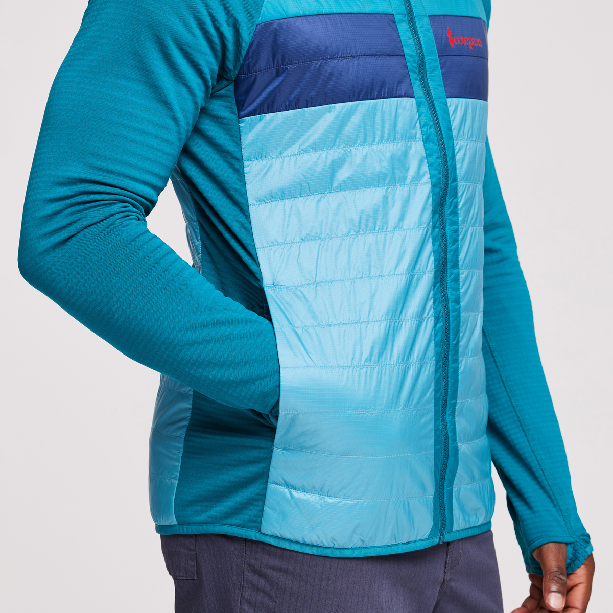 Capa Hybrid Insulated Hooded Jacket Men's - Image 7