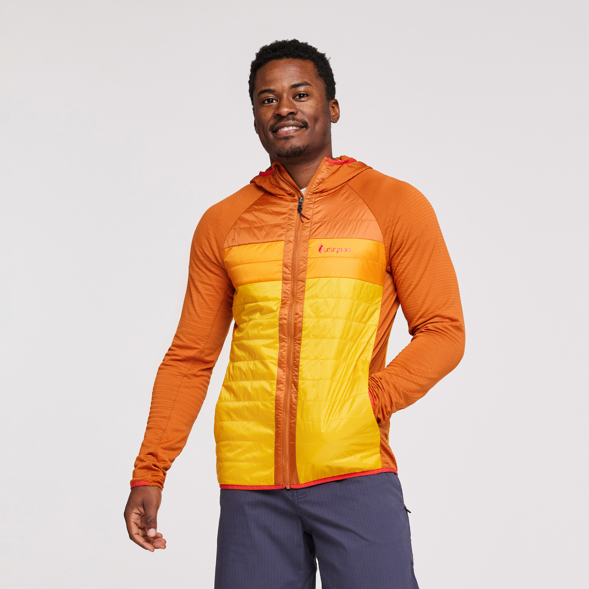 Capa Hybrid Insulated Hooded Jacket Men's - Image 11