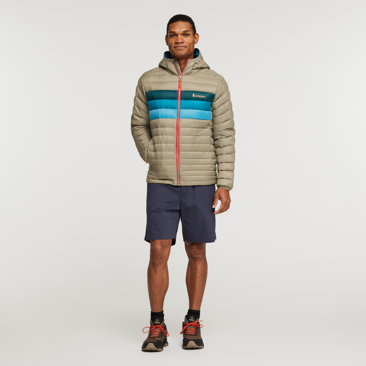 Alternative view of Fuego Hooded Down Jacket   Men's