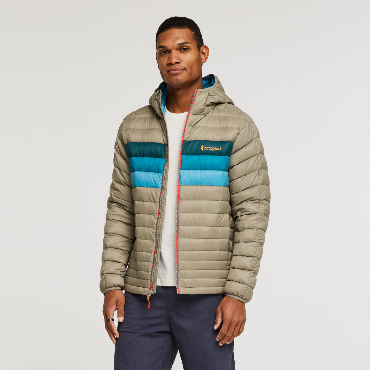Fuego Hooded Down Jacket   Men's