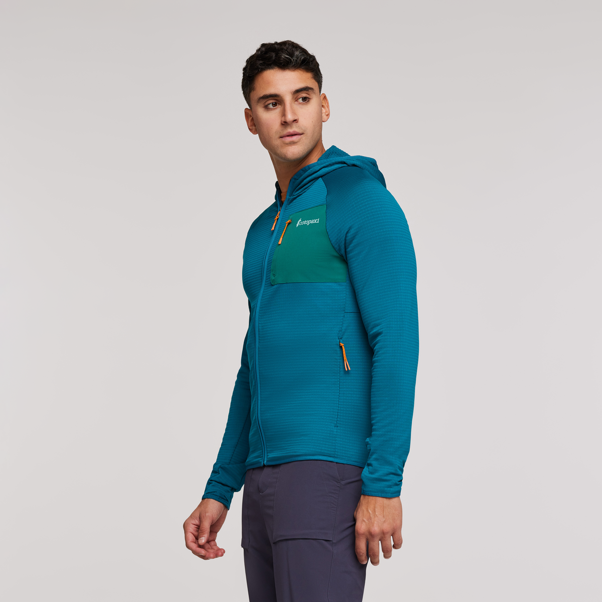 Otero Fleece Full Zip Hooded Jacket Men's - Image 9