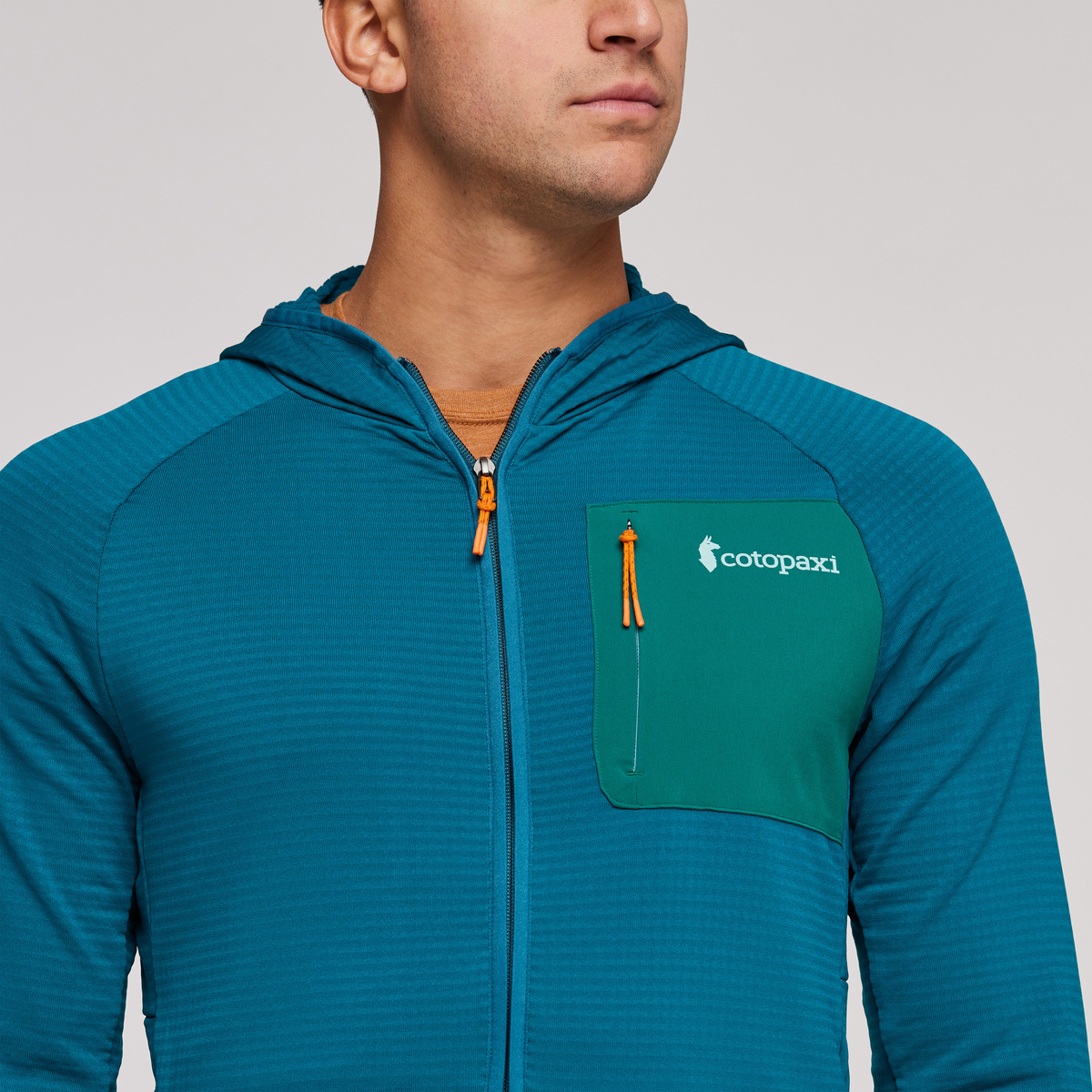 Otero Fleece Full Zip Hooded Jacket Men's - Image 12