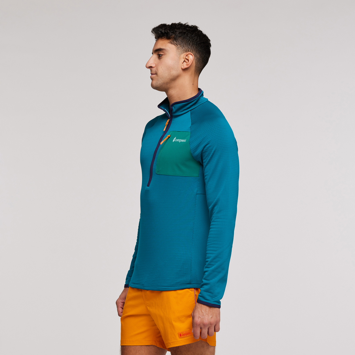 Otero Fleece Half Zip Pullover Men's - Image 3