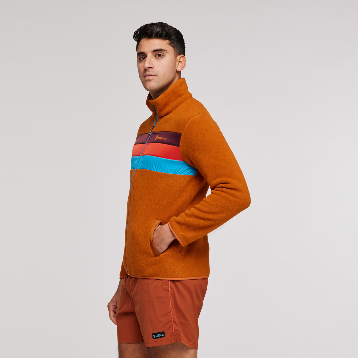 Teca Fleece Full Zip Jacket Men's - Image 3