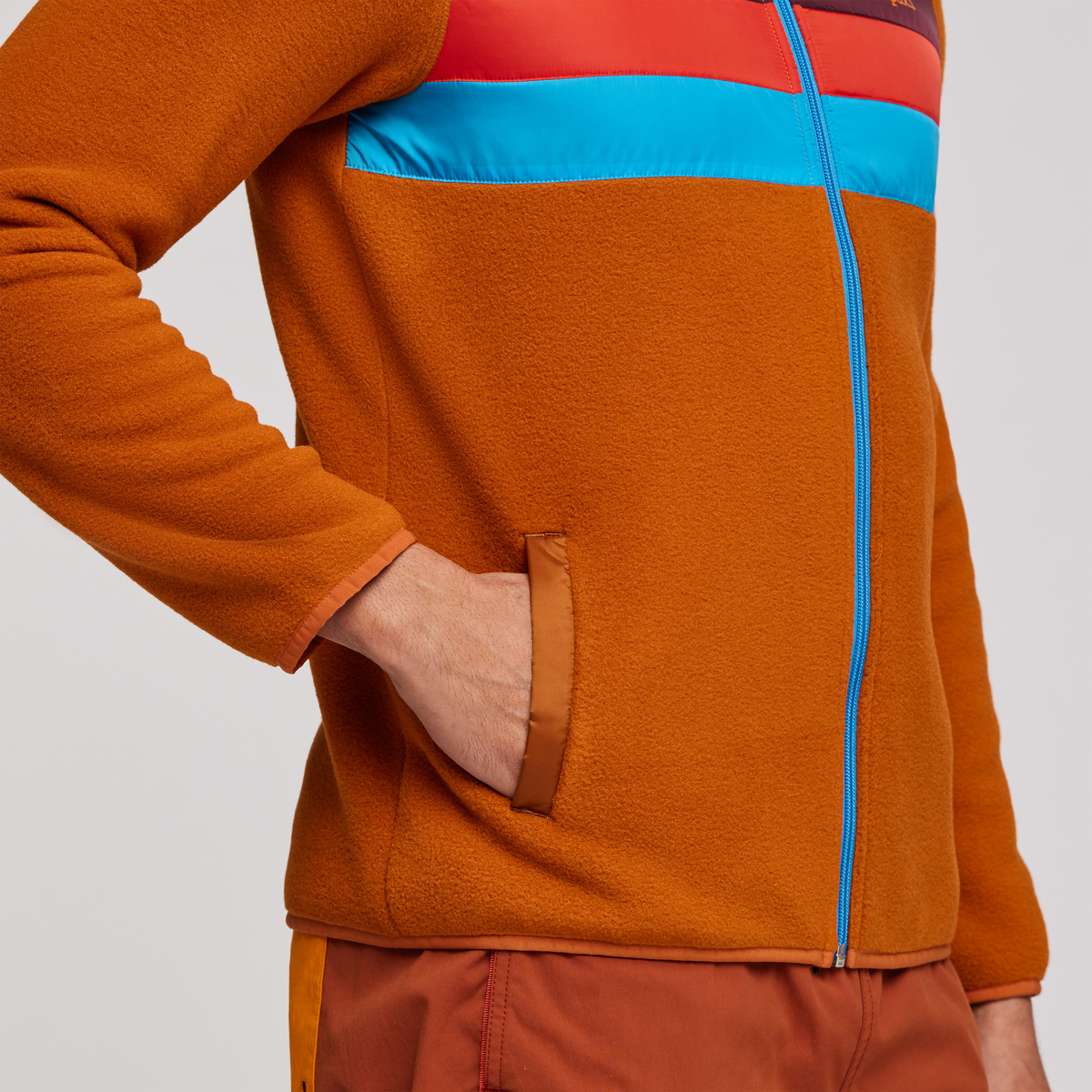 Teca Fleece Full Zip Jacket Men's - Image 6