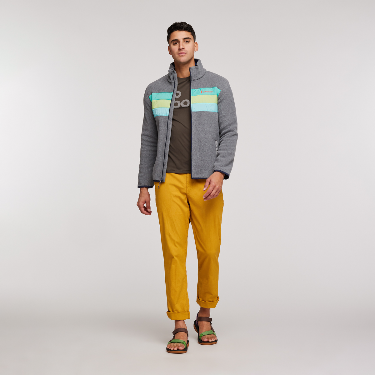 Teca Fleece Full Zip Jacket Men's - Image 9