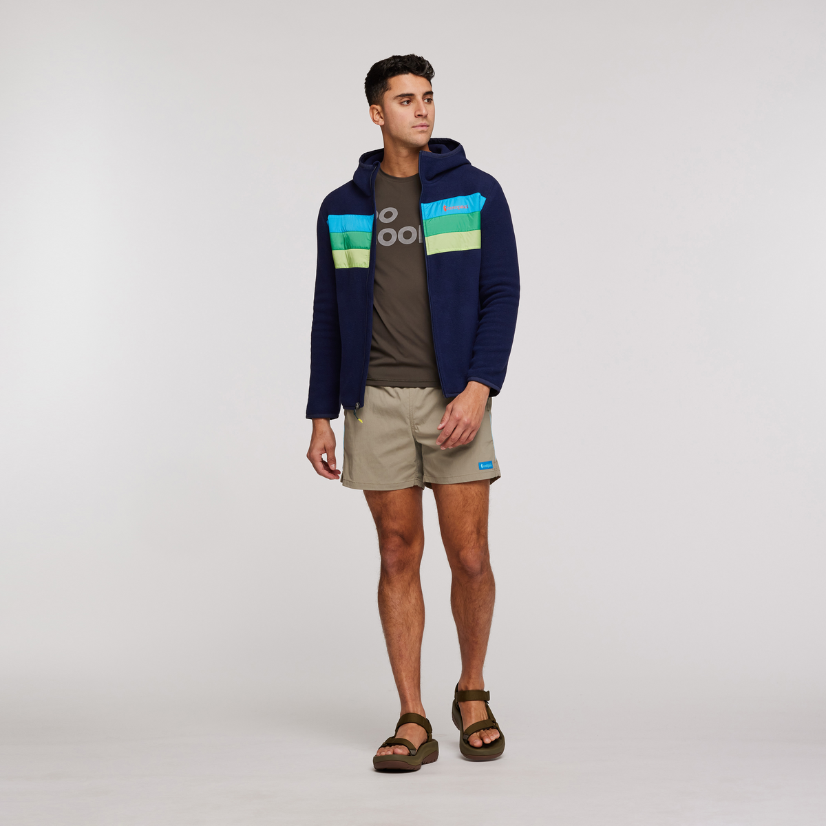 Teca Fleece Hooded Full Zip Jacket Men's - Image 3