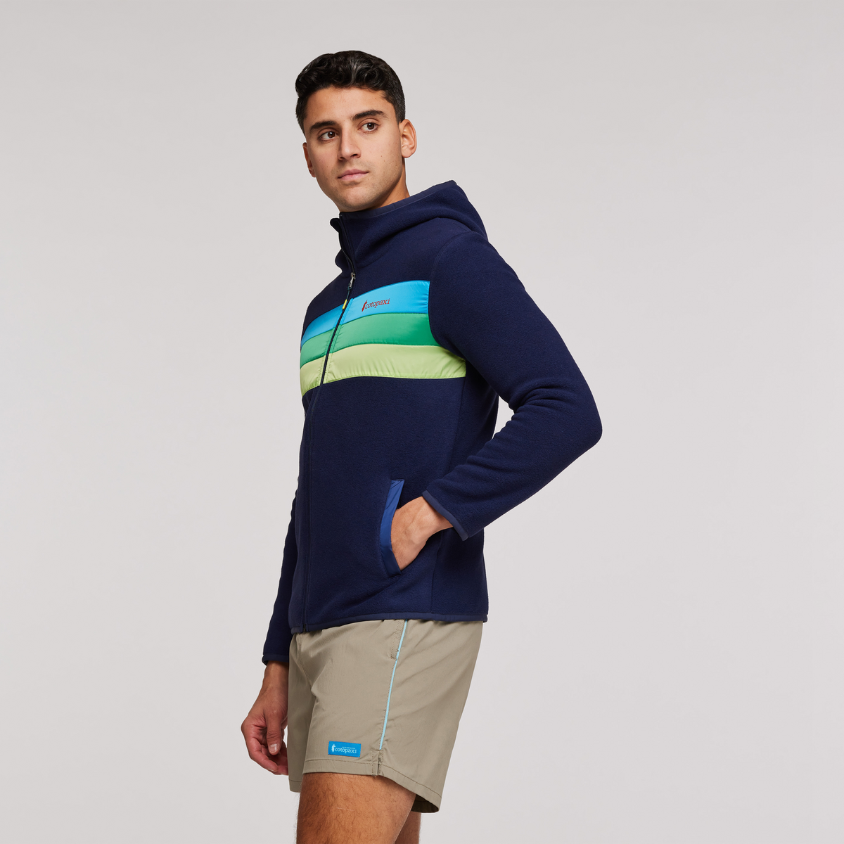 Teca Fleece Hooded Full Zip Jacket Men's - Image 4