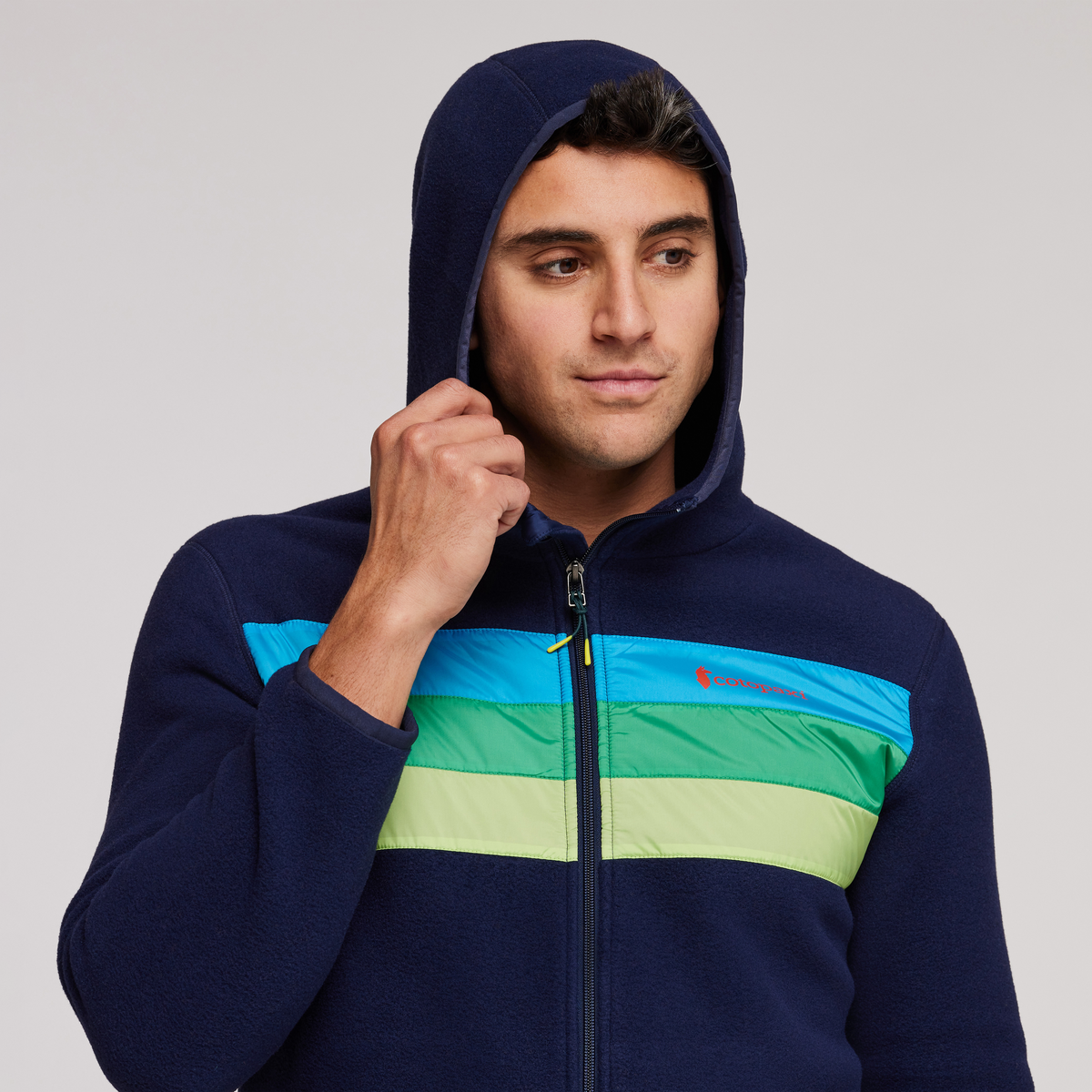 Teca Fleece Hooded Full Zip Jacket Men's - Image 6