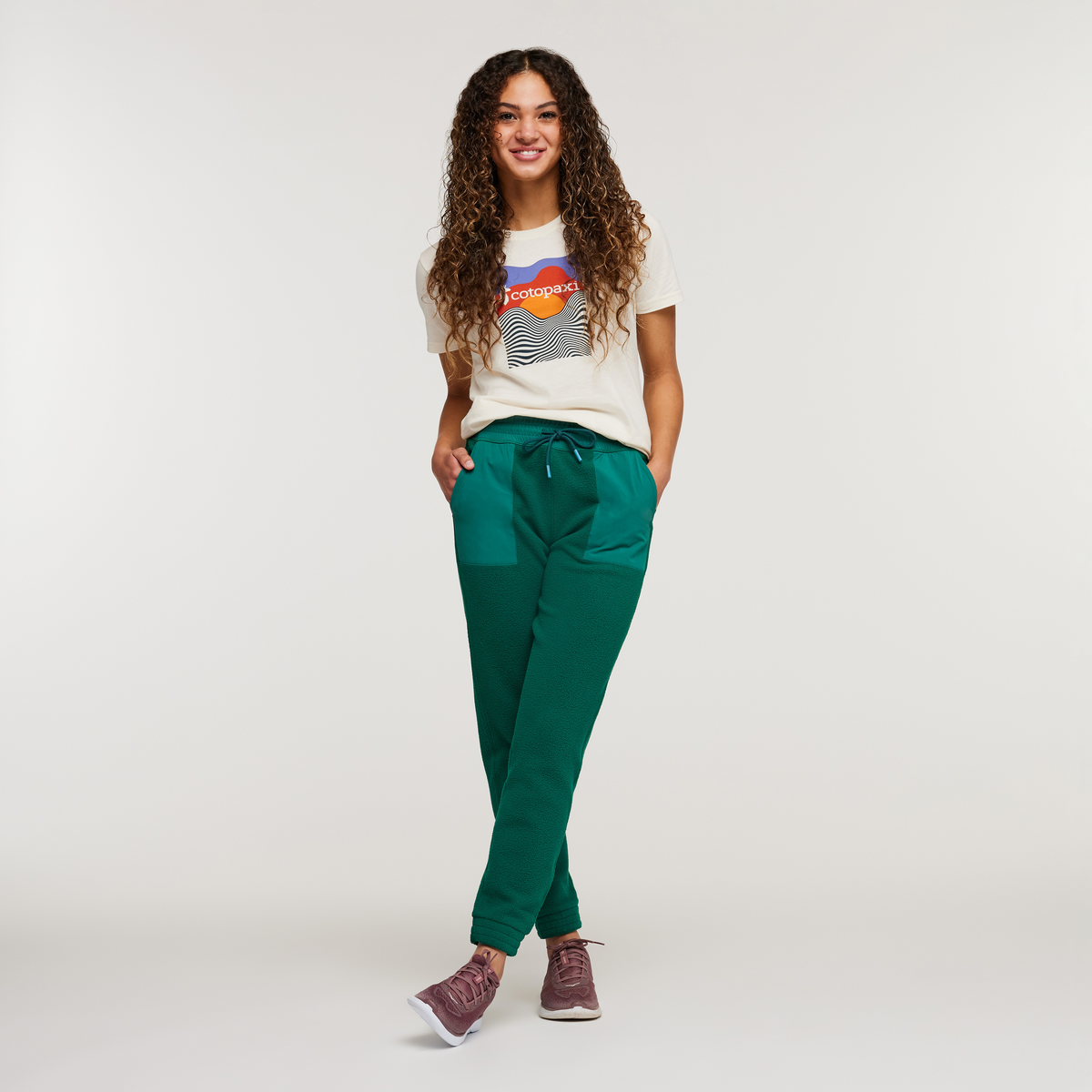 Alternative view of Abrazo Fleece Jogger   Women's