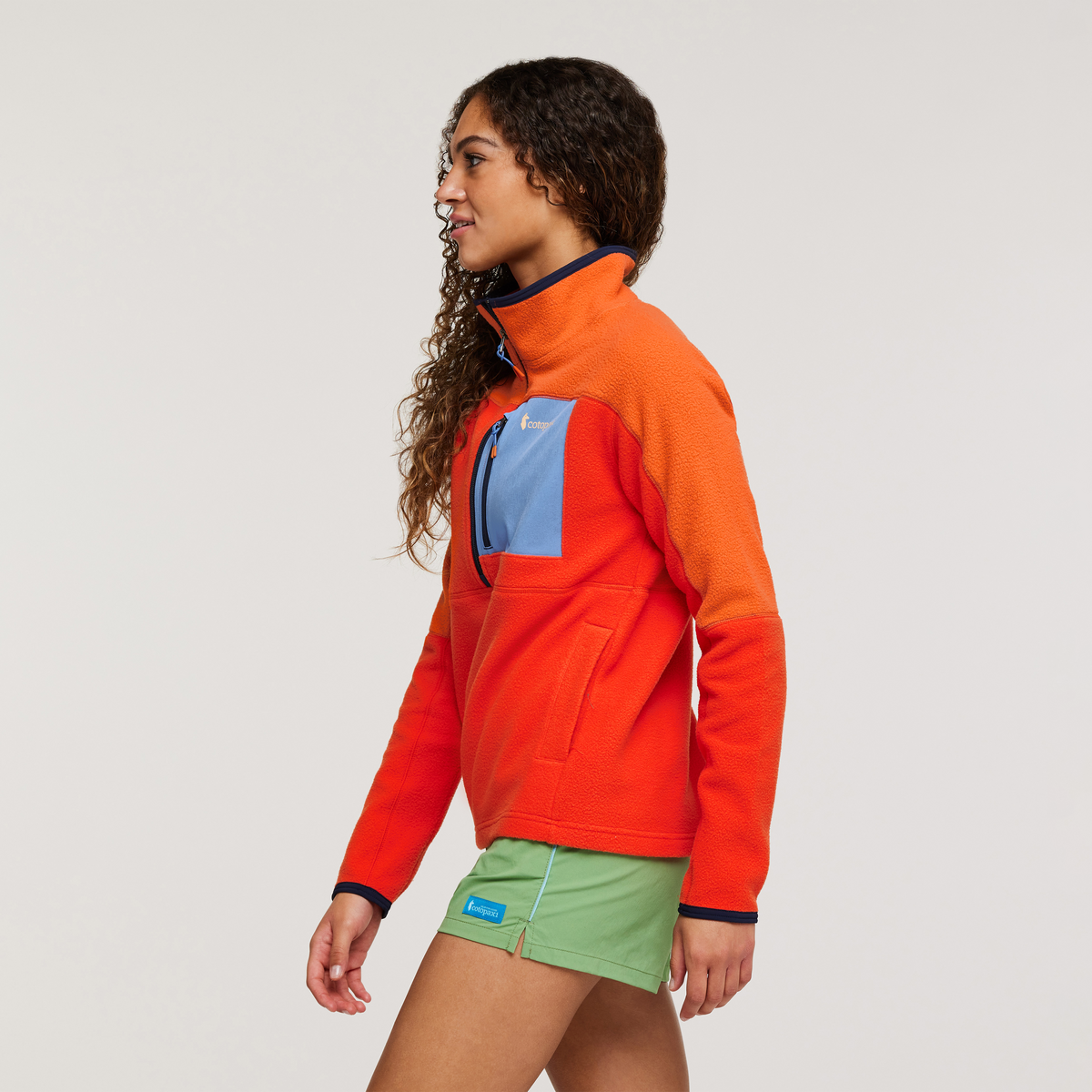 Abrazo Fleece Half Zip Jacket Women's - Image 3