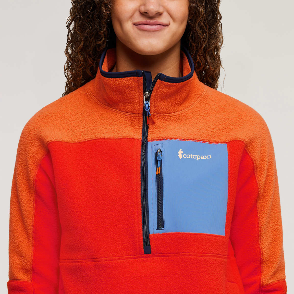 Abrazo Fleece Half Zip Jacket Women's - Image 5