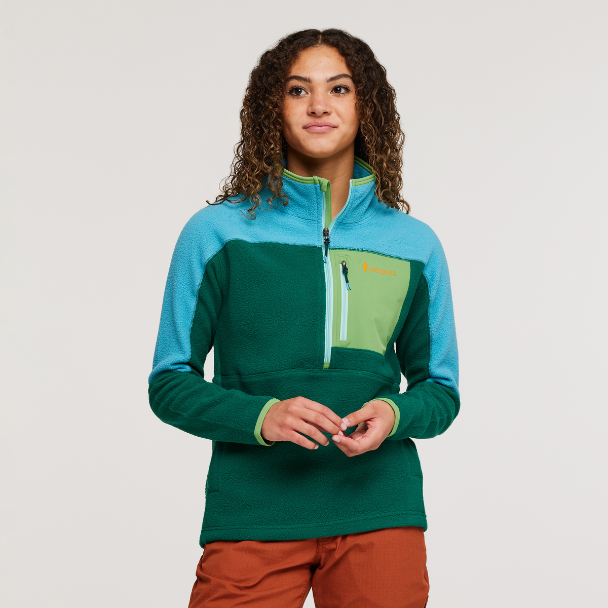 Abrazo Fleece Half Zip Jacket Women's - Image 6