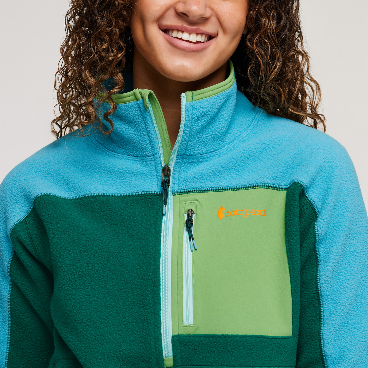 Abrazo Fleece Half Zip Jacket Women's - Image 10