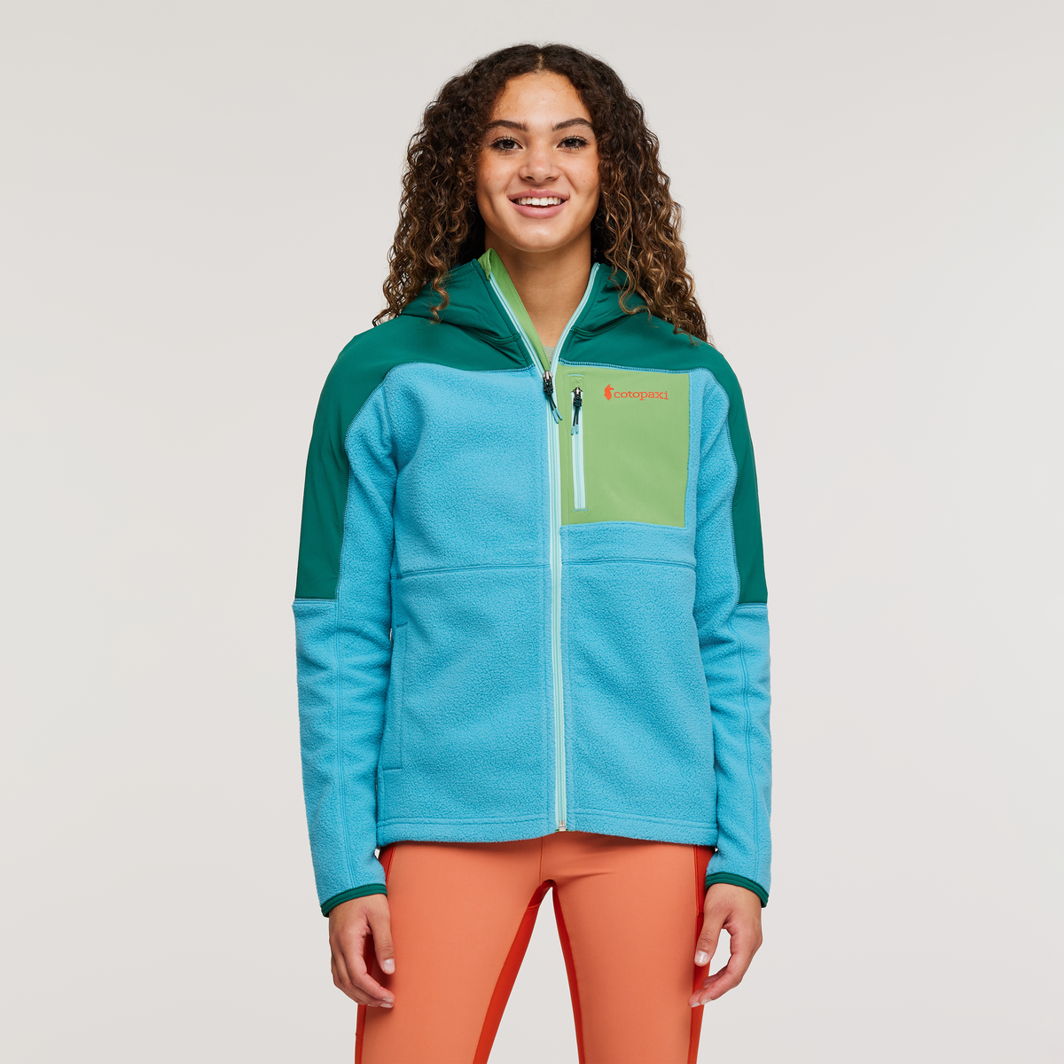 Abrazo Fleece Hooded Full Zip Jacket Women's