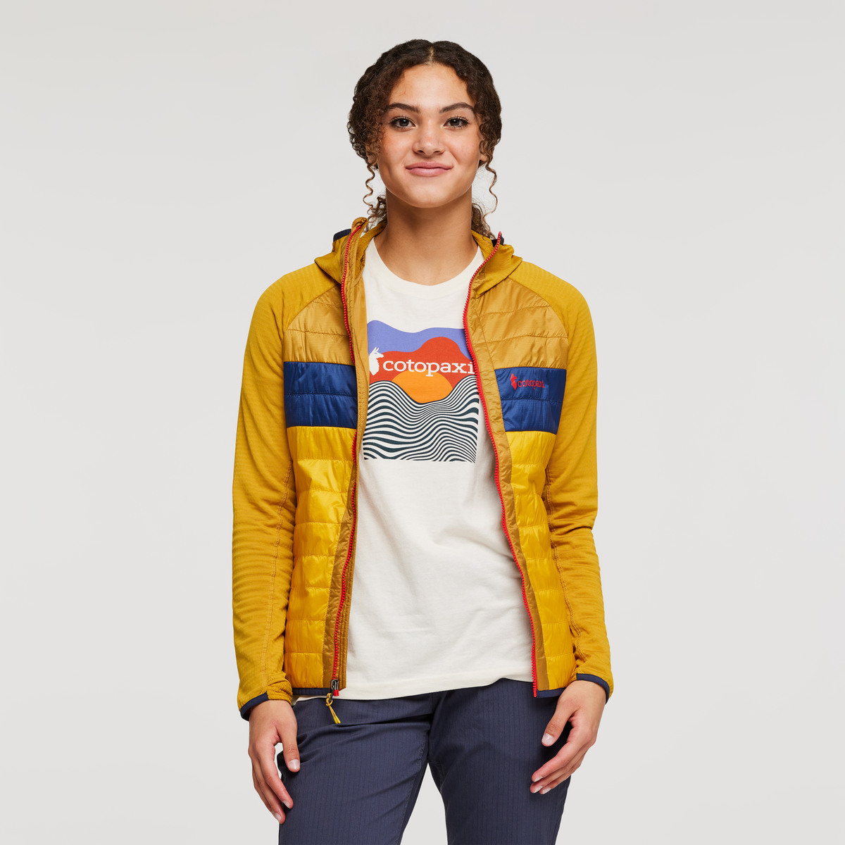 Capa Hybrid Insulated Hooded Jacket Women's - Image 21