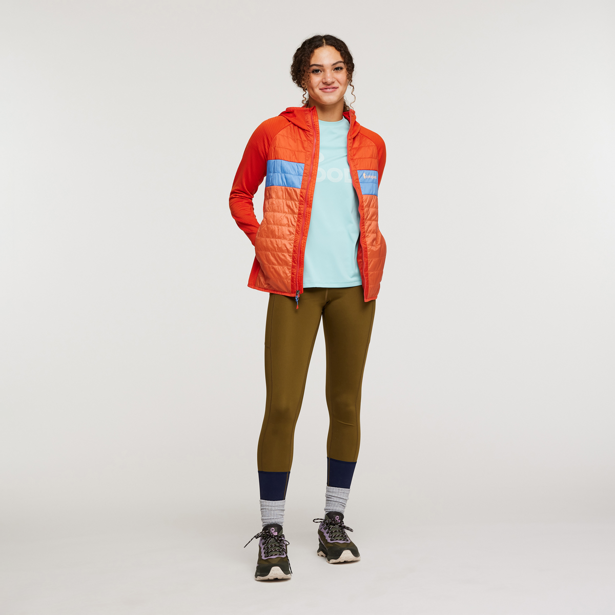 Capa Hybrid Insulated Hooded Jacket Women's - Image 3