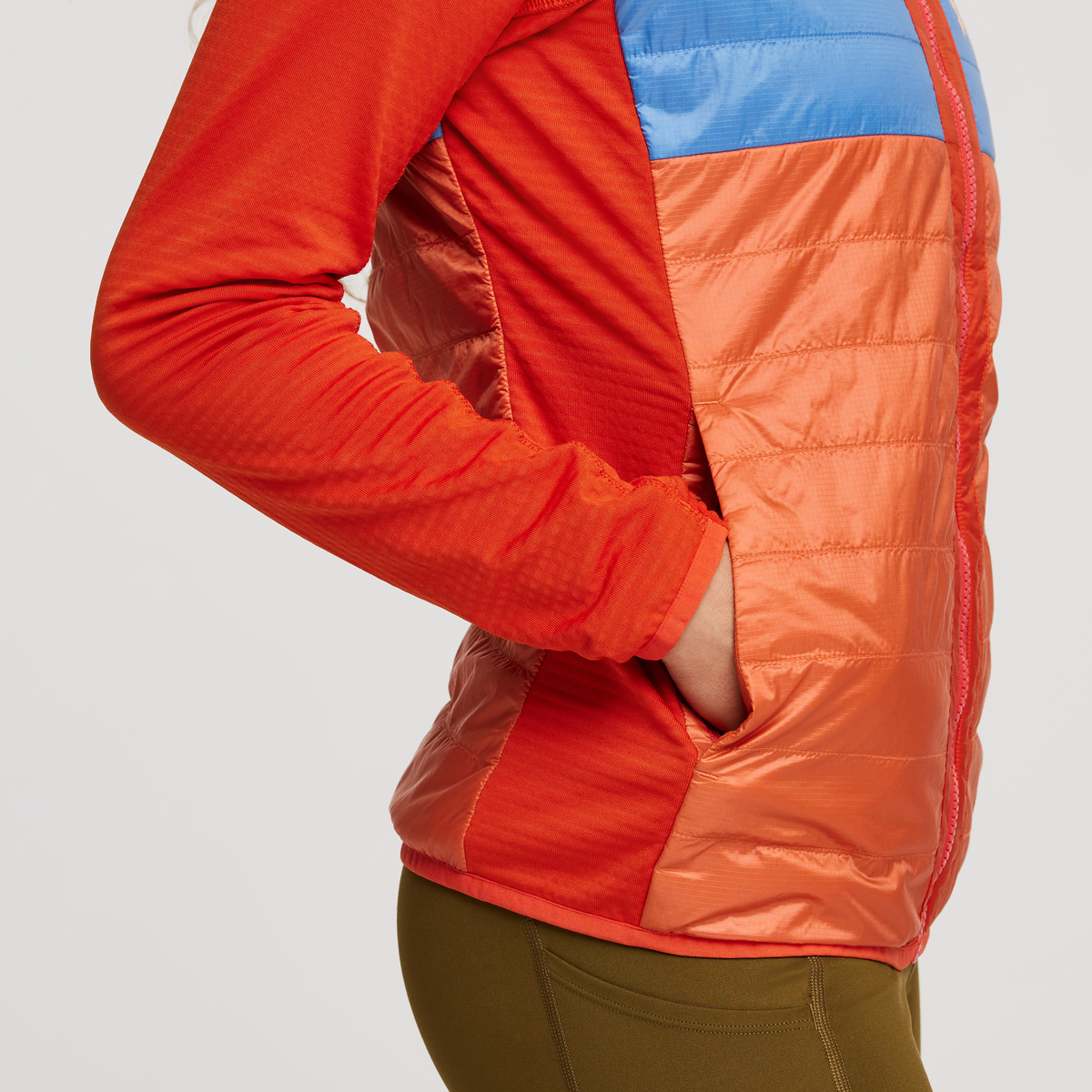 Capa Hybrid Insulated Hooded Jacket Women's - Image 7