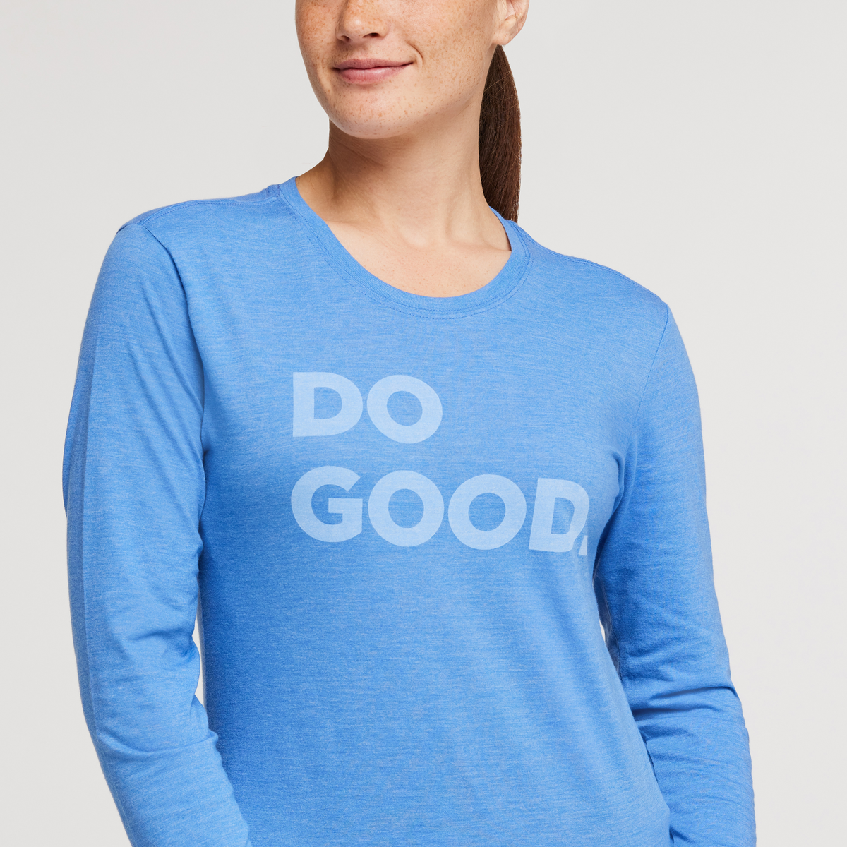 Do Good Long Sleeve T Shirt Women's - Image 5